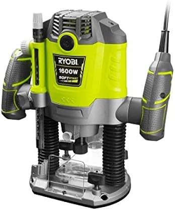 Ryobi 0004682 Milling Machine, 55 mm Maximum Cutting Depth, 1600 W