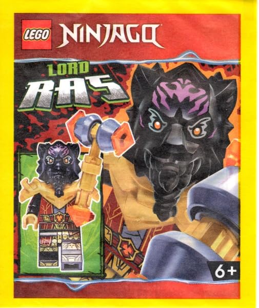 LEGO Ninjago Lord Ras Ninja Minifigure Paper Foil Pack Set 892309 (Bagged)