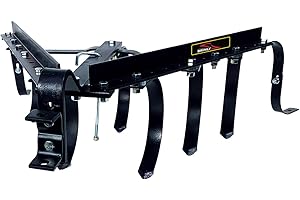 Brinly CC-560-A2 Sleeve Hitch Adjustable Tow Behind Cultivator, 18" by 40", Hammered Black