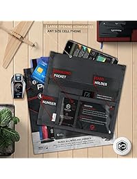 Misión Oscuridad non window Faraday Bolsa para teléfonos móviles, color 5th Gen Blindaje Para Aplicación de la ley y militares