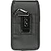 AISCELL Holster Rugged Nylon Pouch Belt Case for Edge (2022), Moto Z4, Edge+,G7 Plus,G7 Power,G7 Supra,G6, G6 Play,G6 Forge, REVVLRY+,One Zoom,One Action,Moto g Fast,Moto e (2020),with Cover on