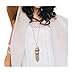 SPUNKYsoul New! Long Boho Mystic Fringe Necklace for Women in Gold and Silver Collection
