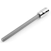 TEKTON 1/4 Inch Drive x 6 mm Long Hex Bit Socket | SHB03306