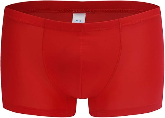 Amazon ノンブランド Kaixuan カイシュエン ツルツルストレッチボクサー 二重フロント 裏地 ボクサーパンツ 男性下着 メンズ パンツ ボクサー 通販