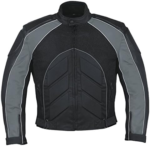 Mossi Elite Men's Jacket (Black/Dark Grey, Small)