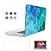 ICE FROG Slim Rubberized Plastic Hard Matte Frosted Case with Soft TPU Keyboard Skin and HD Screen Protecor for Macbook Pro 15