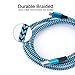 Android Charging Cable, CIQILY 5-Pack 6ft Durable Braided Nylon Cable A Male to Micro B Data Sync and Charging Cord for Android Samsung Galaxy, Sony, HTC, Nokia, Nexus and More