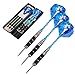 ANSOWNY Darts Steel Tip Set Professional, Steel tip Darts pro 22/26 Grams with Case, Aluminum Shafts and Black Coated Metal Barrels - 3 Pack