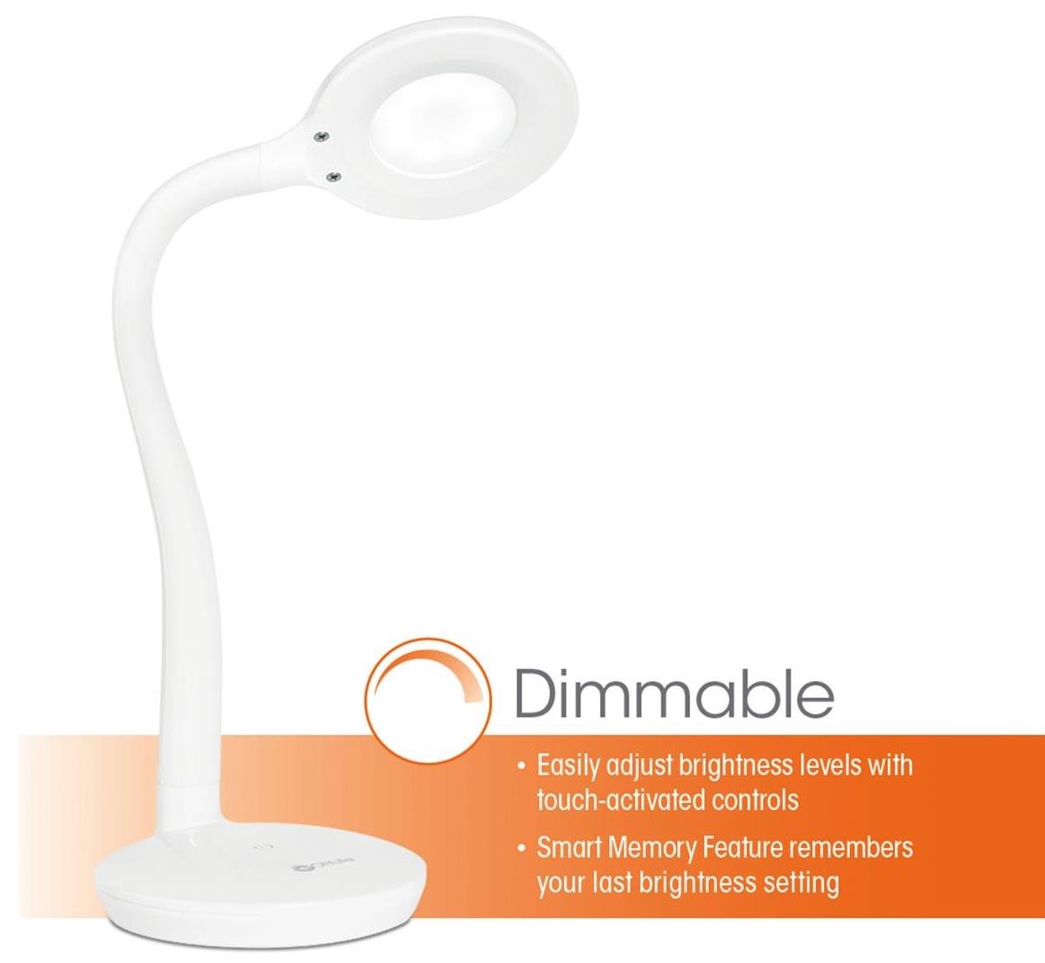 ottlite soft touch flex led lamp
