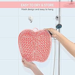BESKAR Shower Foot Scrubber Mat with Non-Slip