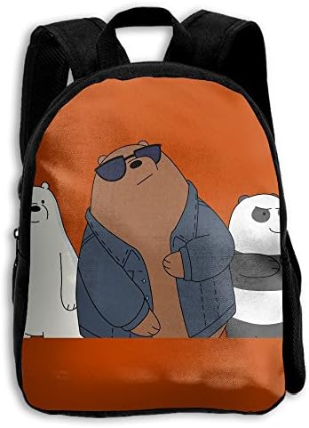 We Bare Bears Comfy School Bags,Custom Cute Children Shoulder Daypack,Print Backpack For Kids
