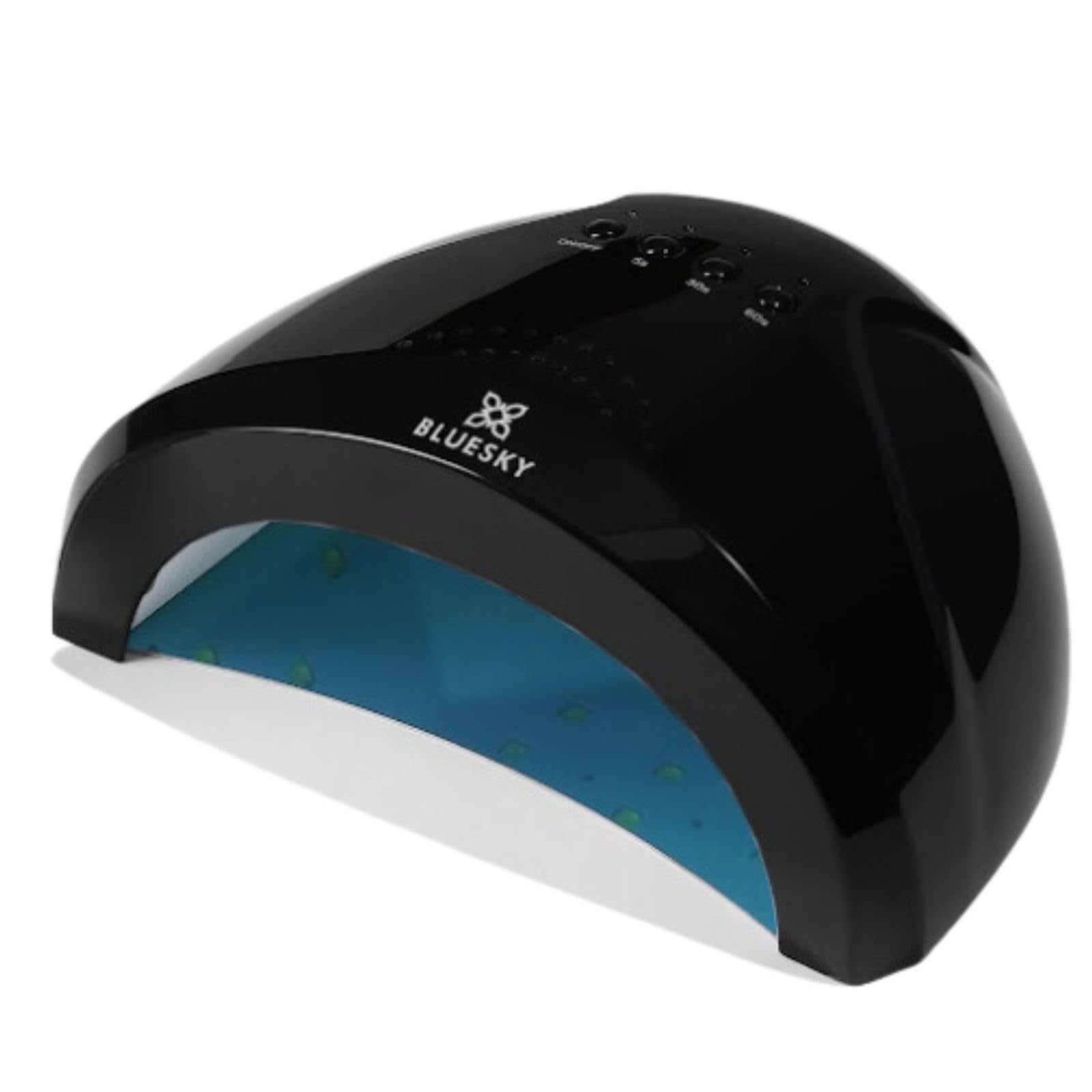 BLUESKY 48W UV LED Nail Lamp for Super-Fast Gel Nail Polish Curing, Manicure & Pedicure, Black with Automatic Motion Sensor and 5, 30 and 60 Second Timers, Professional Gel Nail Lamp