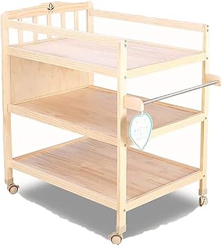 wooden changing unit