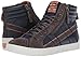 Diesel Men's D-Velows D-String Plus Mid Sneaker, Blue iris/Anthracite, 9.5 M US