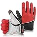 ZOOKKI Cycling Gloves Mountain Bike Gloves Road Racing Bicycle Gloves Light Silicone Gel Pad Riding Gloves Touch Recognition Full Finger Gloves Men/Women Work Gloves - XXL