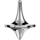 ForeverSpin Stainless Steel(Mirror-Finish) Spinning Top - World Famous Spinning Tops
