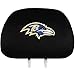 Team ProMark Baltimore Ravens Head Rest Covers - Set of 2