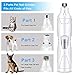 HopeeTech Dog Nail Grinder, 2 Speed Electric Rechargeable Pet Nail Trimmer Clipper, Painless Paws Trimming Smoothing for Large Medium Small Dogs Cats
