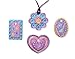 Melissa & Doug Decorate-Your-Own Pendant Jewelry Craft Kit (Makes 4 Necklaces)