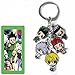 Hunter X Hunter Key Chain Metal Figures Pendants with Key Ring
