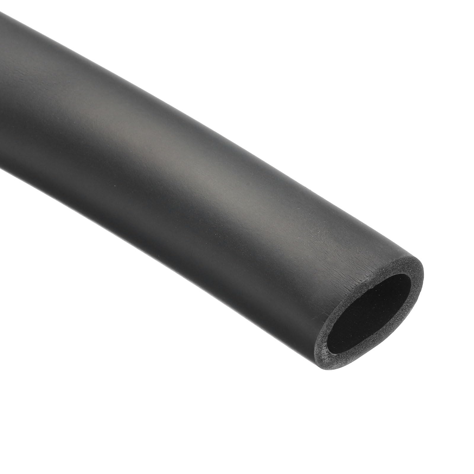 Rebower 26mm ID Pipe Insulation Tubing 5mm Thick Heat Preservation Foam Tube, [for Plumbing Freeze Protection Exercise Handle] - 36mm OD/6ft/Black