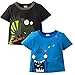 Gerber Graduates Baby Boys' Toddler 2 Pack Short Sleeve Top, Shark/Iguana, 4T