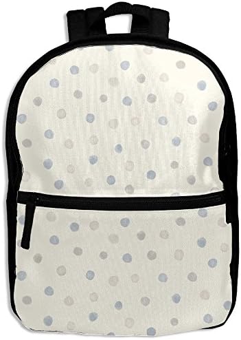 Geometric Pattern Of Colored Dots Casual Funny Backpack School Bag Boys &amp; Girls School Book Bag