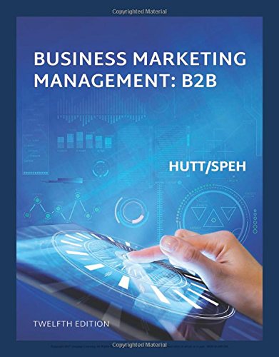 Business Marketing Mgmt.:B2 B (Ll)