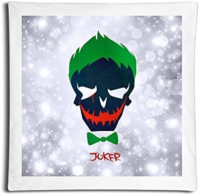EVALY Funniest Suicide Squad Joker Throw Pillow Cases One Side 45*45 CMS Square