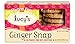 Lucy's Ginger Snaps Cookies, 5.5 Ounce