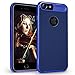 iPhone 7 Case, Orzly AirFrame for iPhone 7 – Lightweight & Slim-Fit Protective Bumper Frame & Case for iPhone 7 -Blue on Blue
