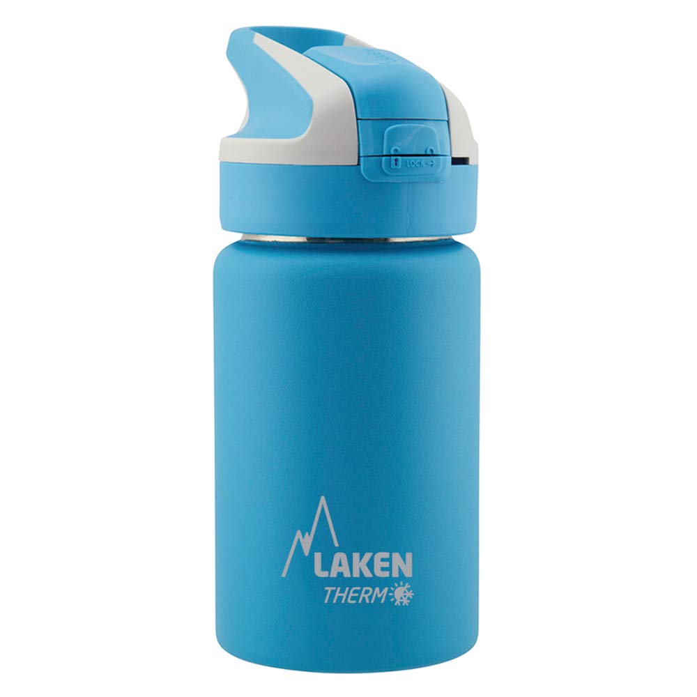 Laken Unisex - Adult Thermos TS3AC Thermos Flask, Light Blue, 18/8-0.35 L