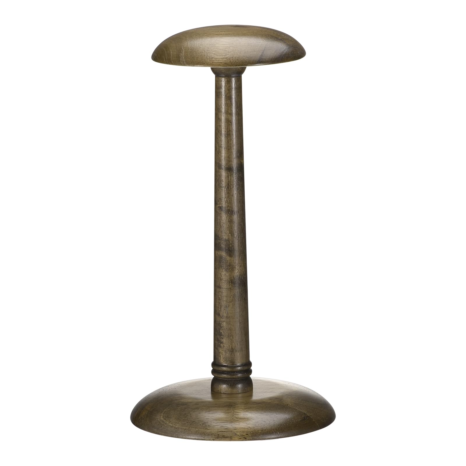 Uxcell Hat Rack Stand and Tabletop Wig Display Stand with Dome Design 13 Inch Height for Baseball Caps, Fedora, Wigs, Coffee