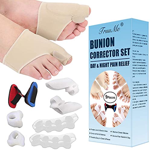 DR JK Toe Separators, Toe Stretchers for Yoga, Hammer Toes Straightener