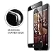G.D.SMITH Ice Max Series 3D Full Cover Tempered Glass Screen Protector edge to edge film for iPhone 6/6s Plus with 9H Hardness/Anti-scratch (Black)