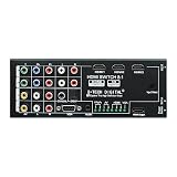 J-Tech Digital Latest Generation Multi-Functional HDMI Audio Extractor with 8 Inputs to 1 HDMI Output with Optical / Coaxial 5.1 Channel Support 3D & Surround Sound