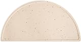 Mushie Silicone Placemat for Kids Non-Slip Vanilla Confetti 48 x 23 cm