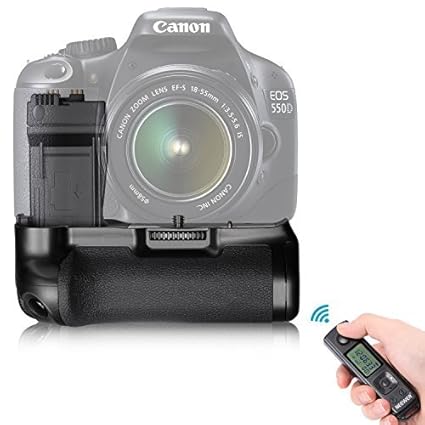 Neewer® Grip batería para Canon Rebel T2i T3i T5i / EOS 550D 600D ...