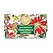 Michel Design Works Large Triple Milled Bath Soap Bar with Shea Butter, Merry & Bright