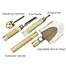 ROSE KULI Military Folding Shovel Multitool - Compact Backpacking Tactical Entrenching Tool for Hunting Camping Hiking Snow Car Shovel with Carrying Case