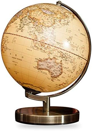 舗 デスクトップ装飾教育ホームオフィスミニチュアキッズのためのグローブ32cm世界地球地図地理