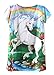 KaiTingu Women's Short Sleeve Unicorn Graphic Print Vintage T Shirt White