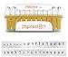 ImpressArt, Hebrew Alphabet Metal Stamps, 1/8
