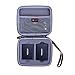 XANAD 2-in-1 Hard Case for Samsung T5 T3 250GB 500GB 1TB 2TB Portable SSD - Travel Carrying Storage Protective Bag (Grey)