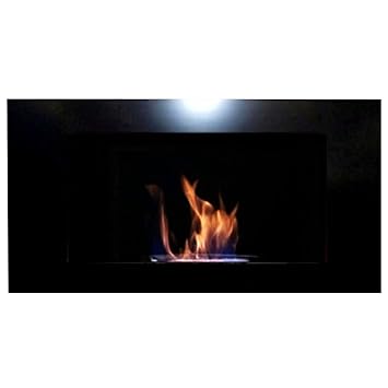 Amazon Com Gel Ethanol Fire Places Roma Deluxe Black Home
