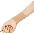 Forearm Tattoo Cover Up Wrist Brace Compression Sleeve Carpal Tunnel (1 pcs) (M, Skin)