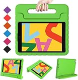 BMOUO Kids Case for iPad 10.2 2019, iPad 10.2 Case, iPad 7th Generation Case, Shock Proof Light Weight Convertible Handle Stand Kids Case for Apple iPad 10.2 inch 2019, Green