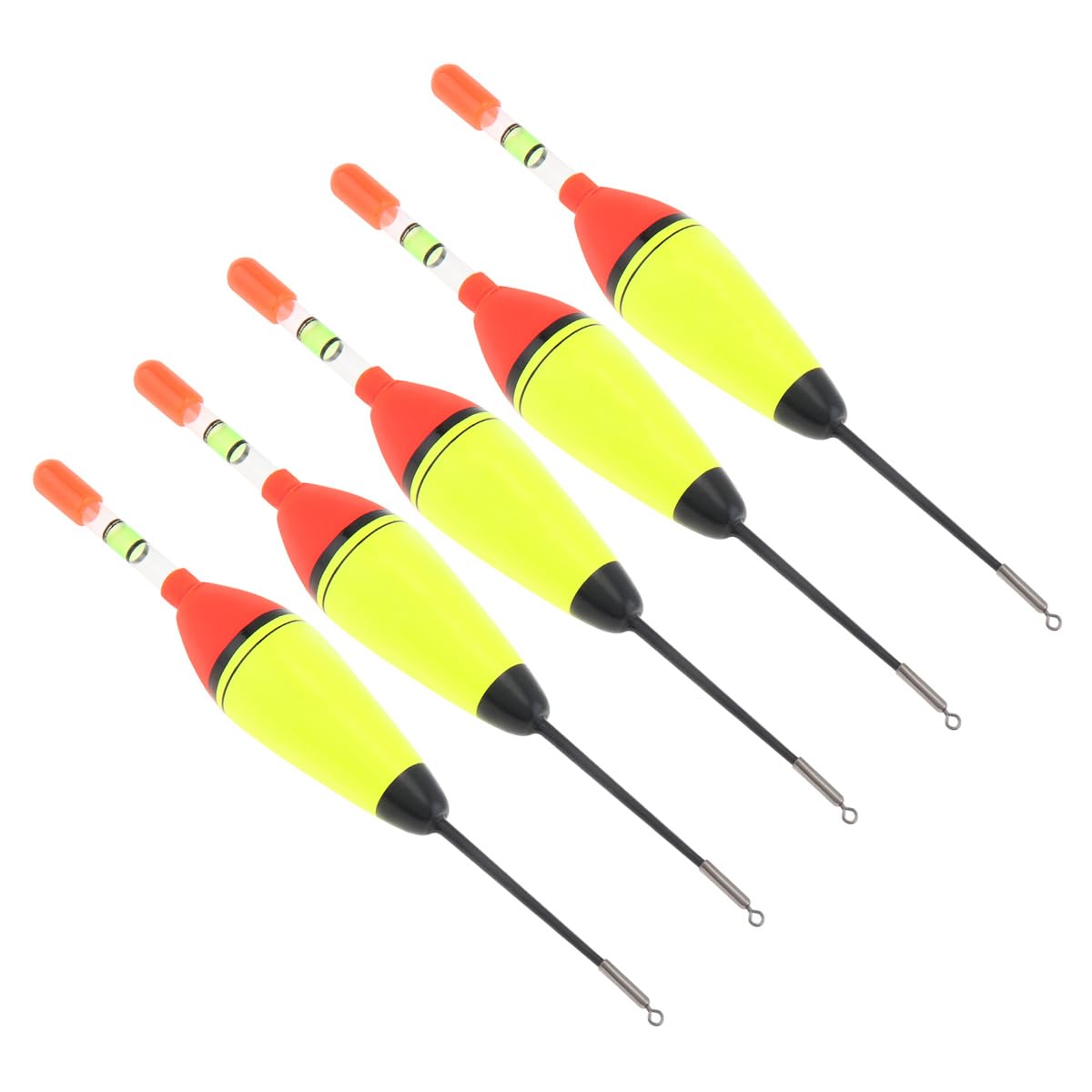 OriGlam 5pcs EVA Foam Fishing Bobbers Floats, Bobbers Fishing Floats Foam Plastic Bobber Sea Striking For Pike Perch Carp Bass (10g)