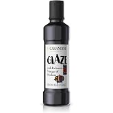 CARANDINI Glaze with Balsamic Vinegar of Modena &ndash;&ndash; Non-GMO, Vegan, Gluten-Free, Made Without Glucose Syrup or Fructose Syrup &ndash; Made in Italy, 8.45 Fl Oz