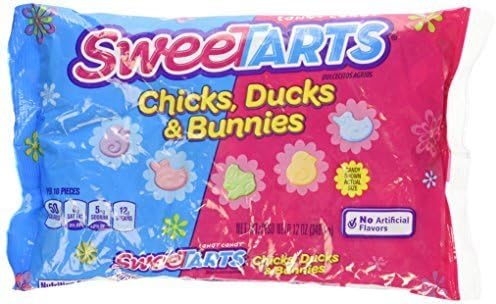 Wonka Sweetarts Chicks Ducks and Bunnies Easter Bag, 12-Ounce by Wonka
